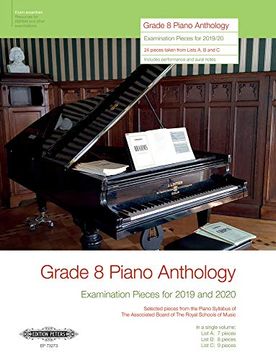 portada Grade 8 Piano Anthology 2019/2020