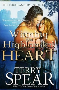portada Winning the Highlander's Heart (en Inglés)