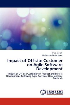 portada impact of off-site customer on agile software development (in English)