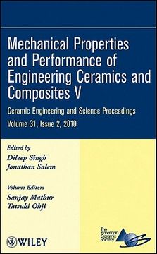 portada mechanical properties and performance of engineering ceramics and composites v: ceramic engineering and science proceedings, volume 31, issue 2