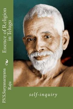 portada Essence of Religion in Telugu: Self-Inquiry (en Telugu)