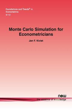 portada monte carlo simulation for econometricians (en Inglés)