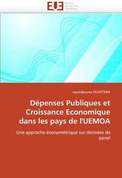 portada Depenses Publiques Et Croissance Economique Dans Les Pays de L'Uemoa