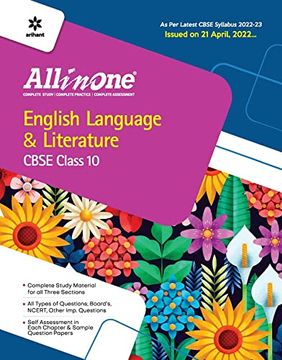 portada Cbse all in one English Language & Literature Class 10 2022-23 Edition (en Inglés)