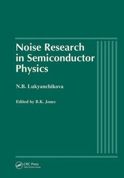 portada Noise Research in Semiconductor Physics (en Inglés)