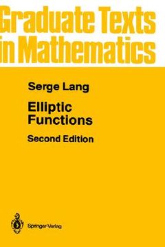 portada elliptic functions (in English)