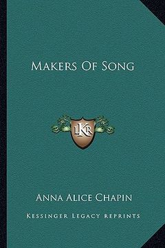 portada makers of song (in English)