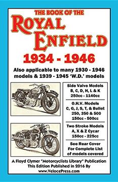portada BOOK OF THE ROYAL ENFIELD 1934-1946