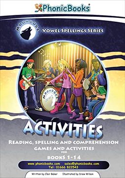 portada Phonic Books Moon Dogs Set 3 Vowel Spellings Activities: Photocopiable Activities Accompanying Moon Dogs Set 3 Vowel Spellings Books for Older Readers (en Inglés)