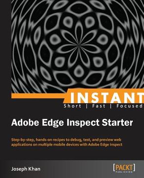 portada Instant Adobe Edge Inspect Starter (en Inglés)