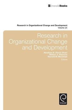 portada research in organizational change and development