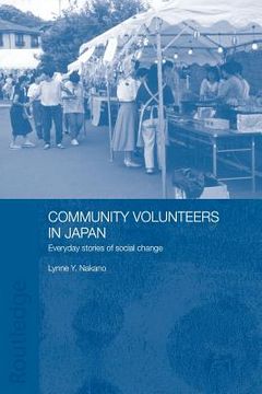 portada community volunteers in japan: everyday stories of social change (en Inglés)