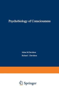 portada The Psychobiology of Consciousness (en Inglés)