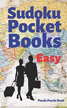 portada Sudoku Pocket Books Easy: Travel Activity Book for Adults