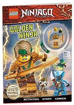 portada Lego Ninjago: Golden Ninja (Activity Book With Minifigure) (en Inglés)