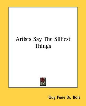 portada artists say the silliest things