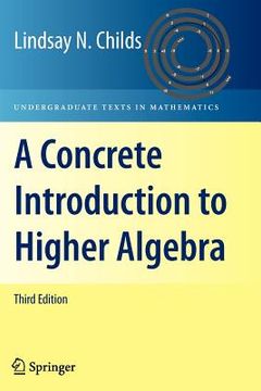 portada a concrete introduction to higher algebra (en Inglés)