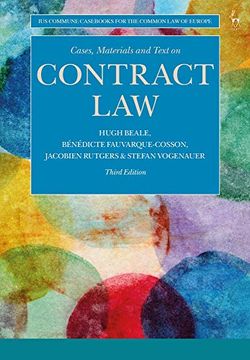 portada Cases, Materials and Text on Contract Law: (Ius Commune Cass for the Common law of Europe) (in English)