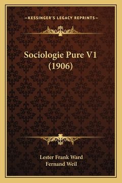 portada Sociologie Pure V1 (1906) (en Francés)