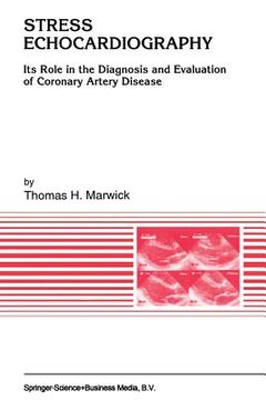 portada Stress Echocardiography: Its Role in the Diagnosis and Evaluation of Coronary Artery Disease (in English)