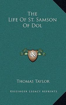 portada the life of st. samson of dol (in English)