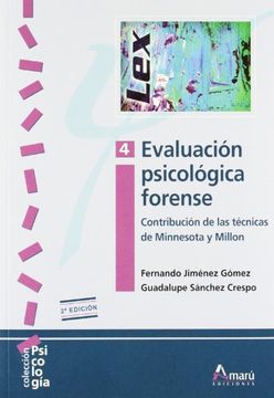 portada Evaluación Psicológica Forense 4: Contribución de las Técnicas de Minnesota y Hillon (Psicología) (in Spanish)