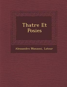 portada Th Atre Et Po Sies (in French)