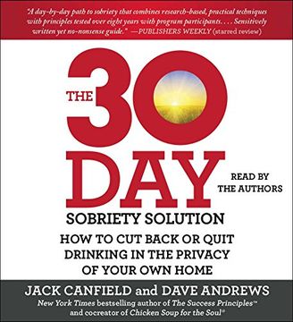 portada The 30-Day Sobriety Solution: How to Cut Back or Quit Drinking in the Privacy of Your Own Home