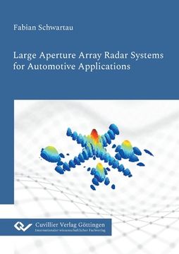 portada Large Aperture Array Radar Systems for Automotive Applications (in English)