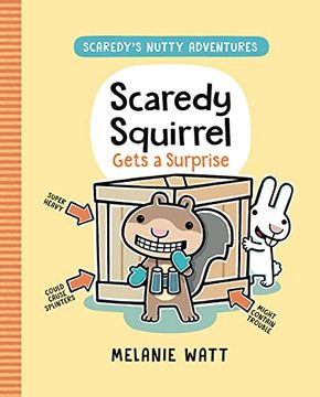 portada Scaredy Squirrel Gets a Surprise: 2 (Scaredy'S Nutty Adventures) (en Inglés)