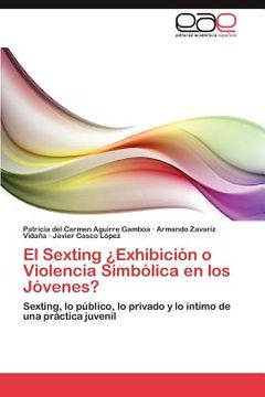 portada el sexting exhibici n o violencia simb lica en los j venes? (in English)