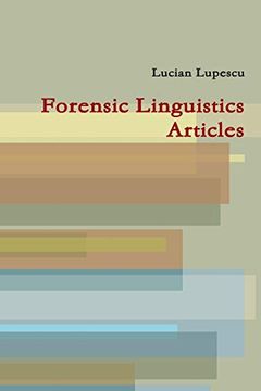 portada Forensic Linguistics Articles (en Inglés)