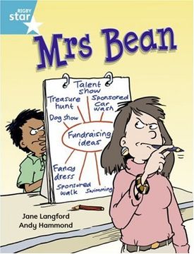 portada Mrs Bean: Turquoise Reader 1 (Rigby Star Independent) (en Inglés)