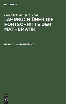 portada Jahrgang 1896 (German Edition) [Hardcover ] (in German)