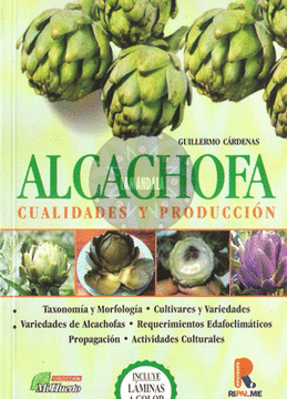 portada ALCACHOFAS CUALIDADES Y PRODUCCION (in Spanish)