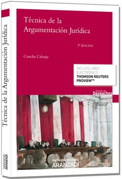 portada Técnica de la Argumentación Jurídica (Papel + E-Book) (Gestión de Despachos)