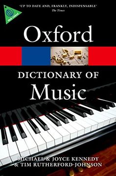 portada The Oxford Dictionary Of Music (oxford Paperback Reference) (in English)