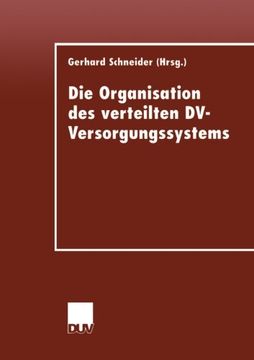 portada Die Organisation des verteilten DV-Versorgungssystems (German Edition)