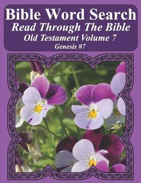 portada Bible Word Search Read Through The Bible Old Testament Volume 7: Genesis #7 Extra Large Print (en Inglés)