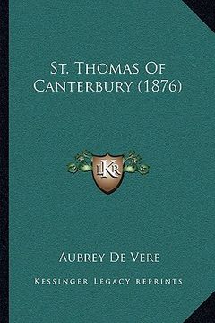 portada st. thomas of canterbury (1876) (in English)