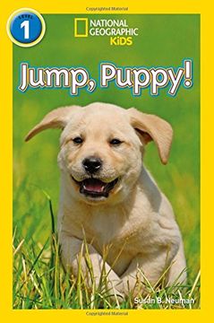 portada Jump, Pup! Level 1 (National Geographic Readers) (en Inglés)