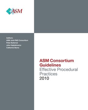 portada Effective Procedural Practices: ASM Consortium Guideline (en Inglés)