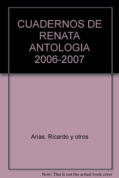 portada Cuadernos de Renata Antologia 2006-2007