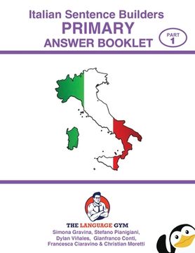 portada ITALIAN SENTENCE BUILDERS - Primary - ANSWER BOOK: Sentence Builder (in Italian)