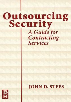 portada outsourcing security: a guide for contracting services (en Inglés)