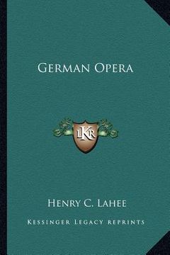 portada german opera (en Inglés)