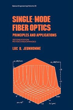 portada single-mode fiber optics: prinicples and applications, second edition, (in English)