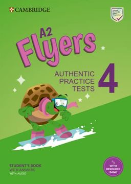 portada A2 Flyers 4 Student'S Book With Answers With Audio With Resource Bank: Authentic Practice Tests (Cambridge Young Learners English Tests) (en Inglés)