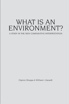 portada What Is an Environment?: A Study in the New Comparative Interpretation (in English)