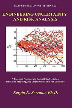 portada engineering uncertainty and risk analysis, second edition. a balanced approach to probability, statistics, stochastic modeling, and stochastic differe (in English)